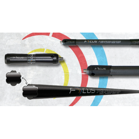 Focus archery performance stabilisation arc classique - stab carbone tir à l'arc